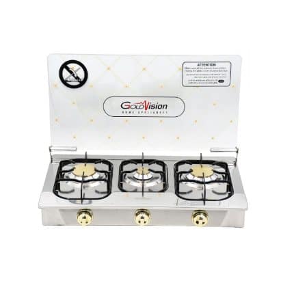 غاز 3 عيون مع غطاء 305